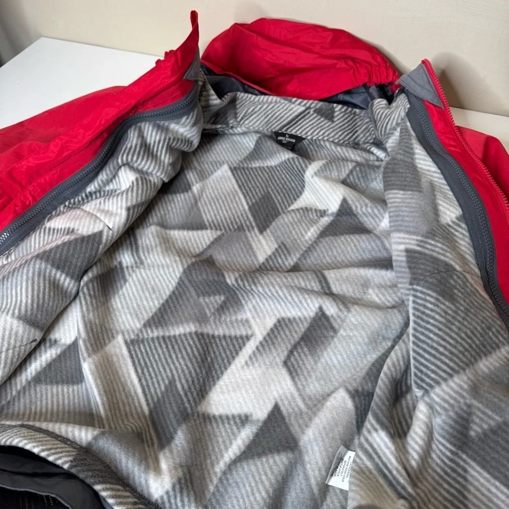 Eddie Bauer Kids Red and Gray winter coat size 14/16
